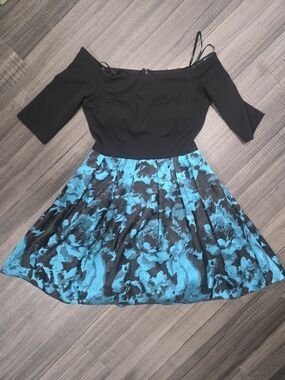 Betsy & Adam Classic Black Dress